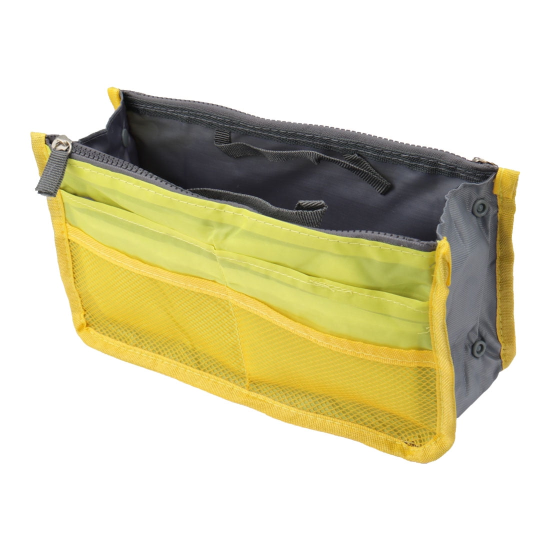 Unique Bargains Cosmetic Makeup Mirror Comb Handbag Tote Insert Purse