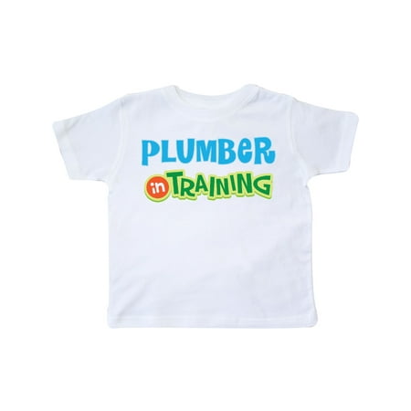 

Inktastic Plumber in Training Gift Toddler Boy or Toddler Girl T-Shirt