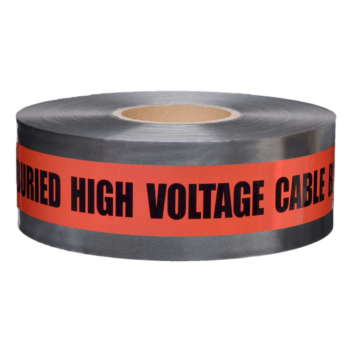 Presco Underground Detectable Tape 3 in x 1000 ft. (Red with Black