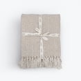 thumbnail image 3 of Audley Chevron Herringbone Couch Throw Blanket - 100% Cotton, 3 of 17