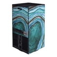 thumbnail image 2 of Skinit Geode Turquoise Watercolor Geode Xbox Series X Bundle Skin, 2 of 4