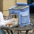 thumbnail image 1 of grande para mascotas para perros, , , bolsa de transporte con bolsa de hombro ventida con cremallera, ventido, - Colco Transportín de viaje para mascotas, 1 of 8