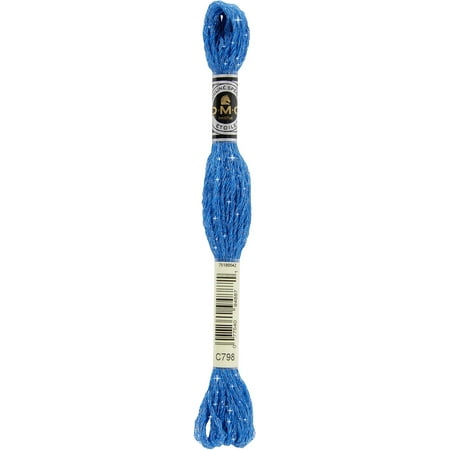 UPC: 0077540948871 | DMC 6-Strand Etoile Embroidery Floss 8.7yd-Dark Delft Blue