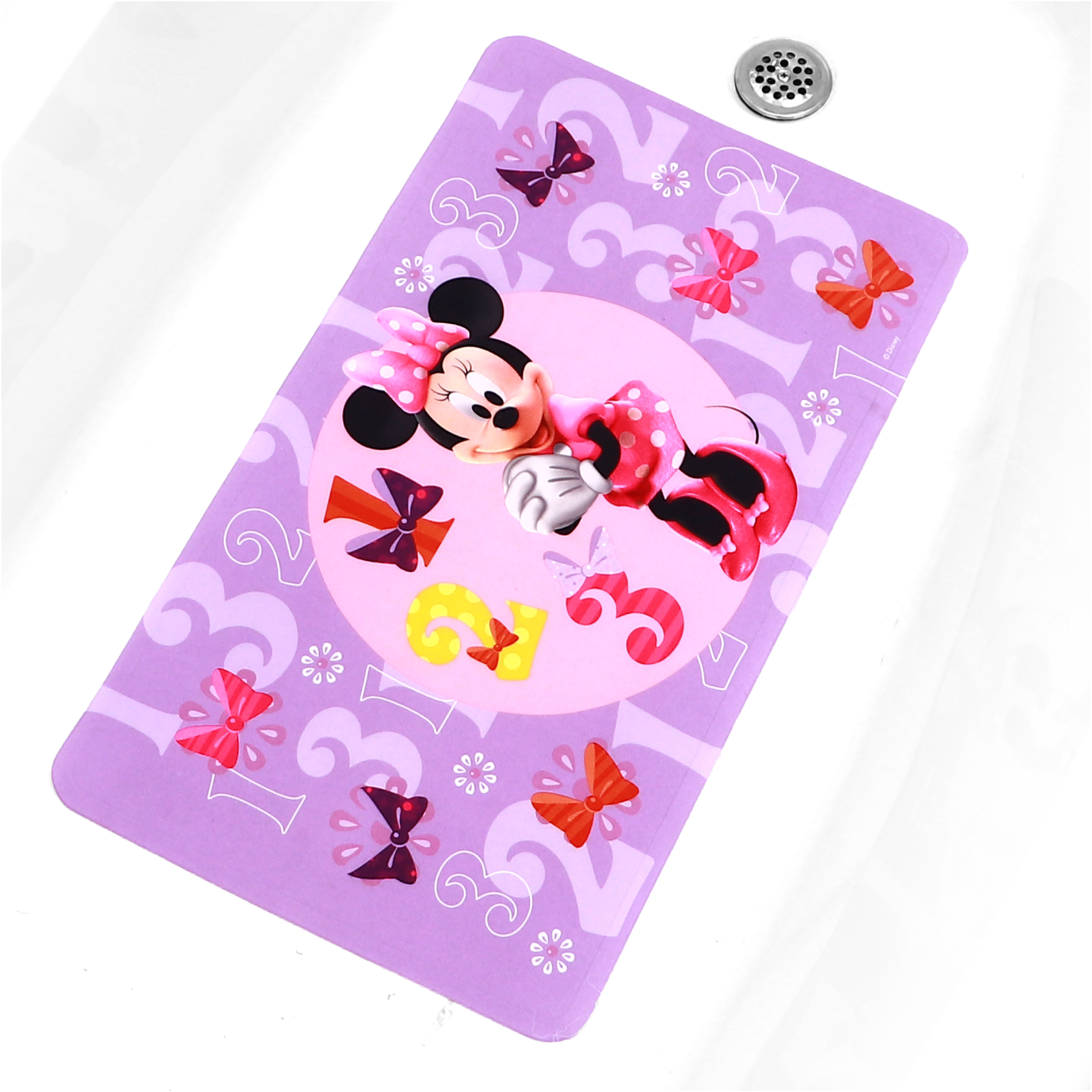 Disney baby MINNIE MOUSE Bath Mat Kids Bathroom Suction Cup 69cm x 40cm Minnie 