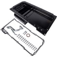 thumbnail image 6 of NEWZQ Black Front Sump Oil Pan Kit for GM LS1 LS2 LS3 LS6 4.8L 5.3L 5.7L 6.0L 6.2L Engines 7-Quarts 81004-BK-F, 6 of 11