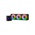 thumbnail image 3 of MSI MPG CoreLiquid D360 ARGB CPU Liquid Cooler - 2.4" IPS LCD Screen - 360mm Radiator - Triple 120mm ARGB PWM Fans  - LGA 1700/1851 / AM5/AM4 Compatible, 3 of 5