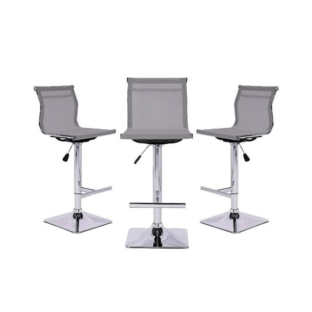 Heavenly Collection Mesh Adjustable Stool SET OF 3