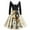 Beige, variant on Christmas Dresses for Women Christmas Print Flare Dress For Women Long Sleeve Dress Hollow Party Casual Dresses with V Neck for Holiday Party,Beige,L