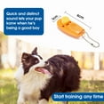 thumbnail image 7 of Long Dog Leash with Recall Clickers for Small, Medium and Large Dogs or Cats Training, Walking, Camping (50 Feet, Orange), 7 of 7