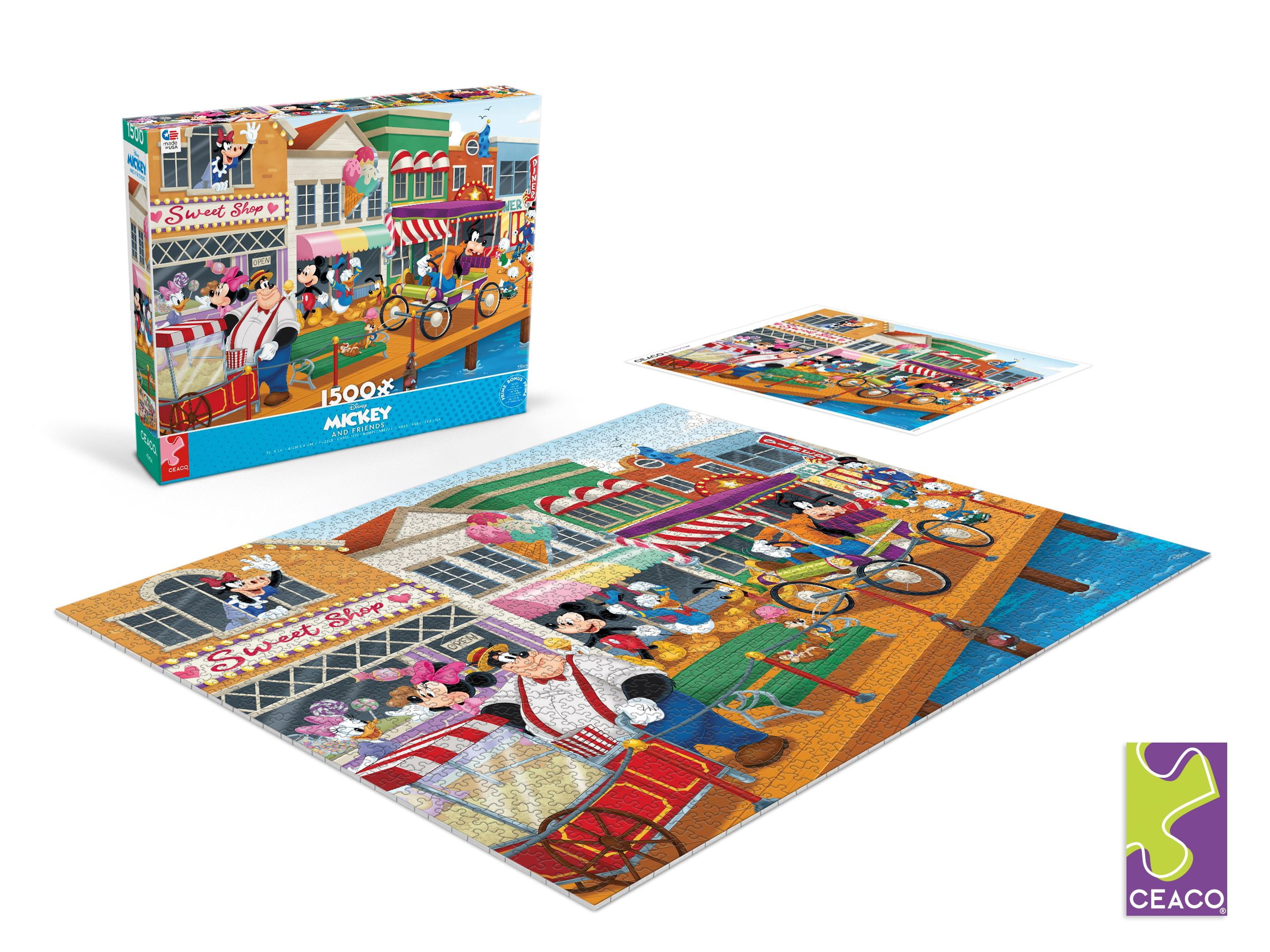 Ceaco Disney Mickey and Friends Boardwalk Fun 1500 Piece