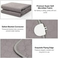 thumbnail image 2 of Water Heated Mattress Pad , Comfort and Safe & Radiation-Free with Mechanical Knob Control, Great for Sleep Enhancement, Queen Size 60"x80", 2 of 3