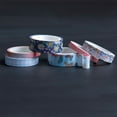 thumbnail image 3 of Butterfly Washi Tape with Coordinating Colors and Designs - Butterfly Tape for DIY Scrapbooking or Crafts - 6 Rolls - Roobee by Mara Mi, 3 of 5