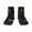2 Black-1, variant on Spiders On The Web Pattern Quarter Crew Socks,Toe Seamed Ankle Socks,Cotton Cushioned Breathable Athletic Crew Sports Socks