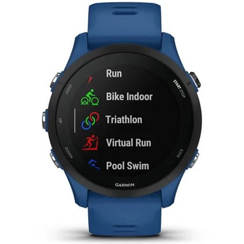 Garmin Forerunner 255, GPS Running Smartwatch, Advanced Insights, Long-Lasting Battery, Tidal Blue