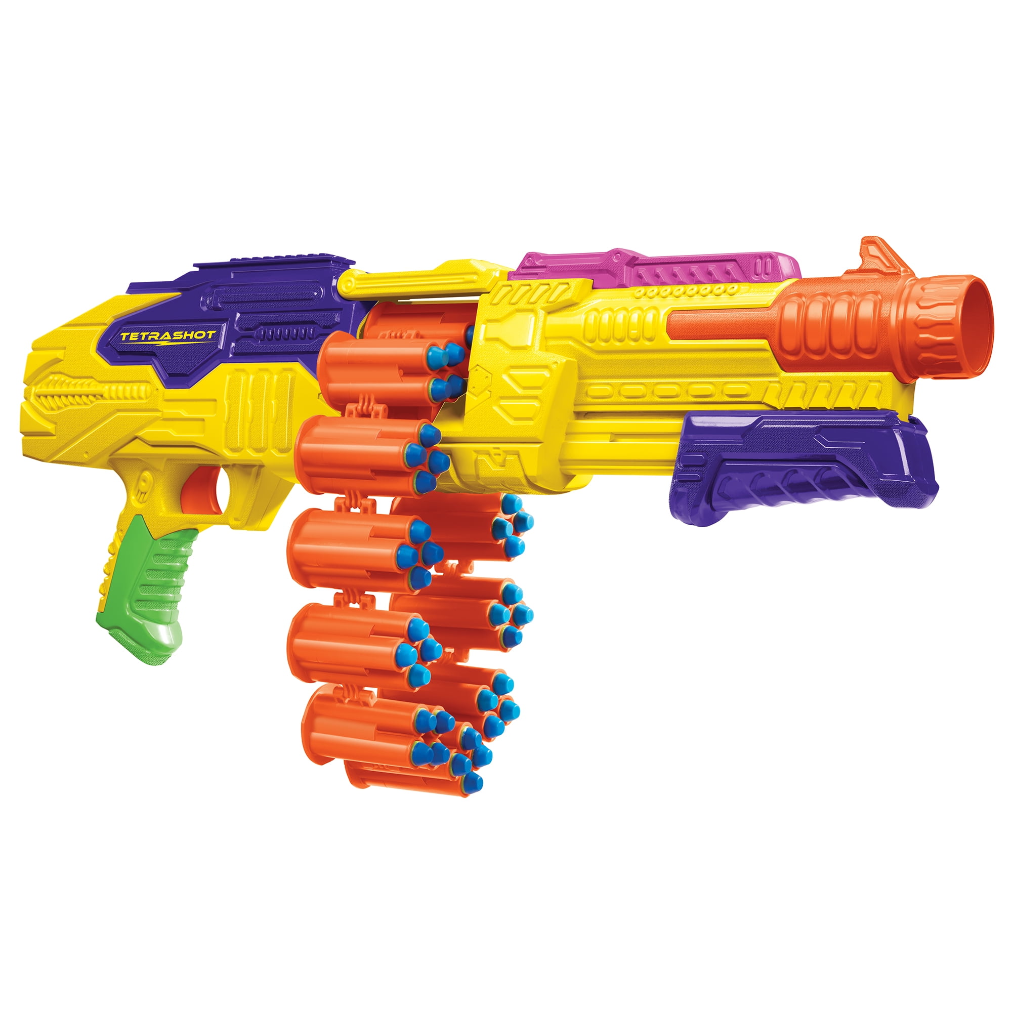Nerf Gun/Blaster Shoulder Stock Plus 10 Darts/Bullets 