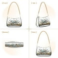 thumbnail image 2 of Ryvnso Artistic Octopus Womens Chain Shoulder Bag Tote Handbags Clutch Hobo Purse with Zipper for Travel, 2 of 7