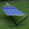 thumbnail image 2 of Algoma A41 2949DL 13 ft. Multi Striped Hammock, Blue, 2 of 4