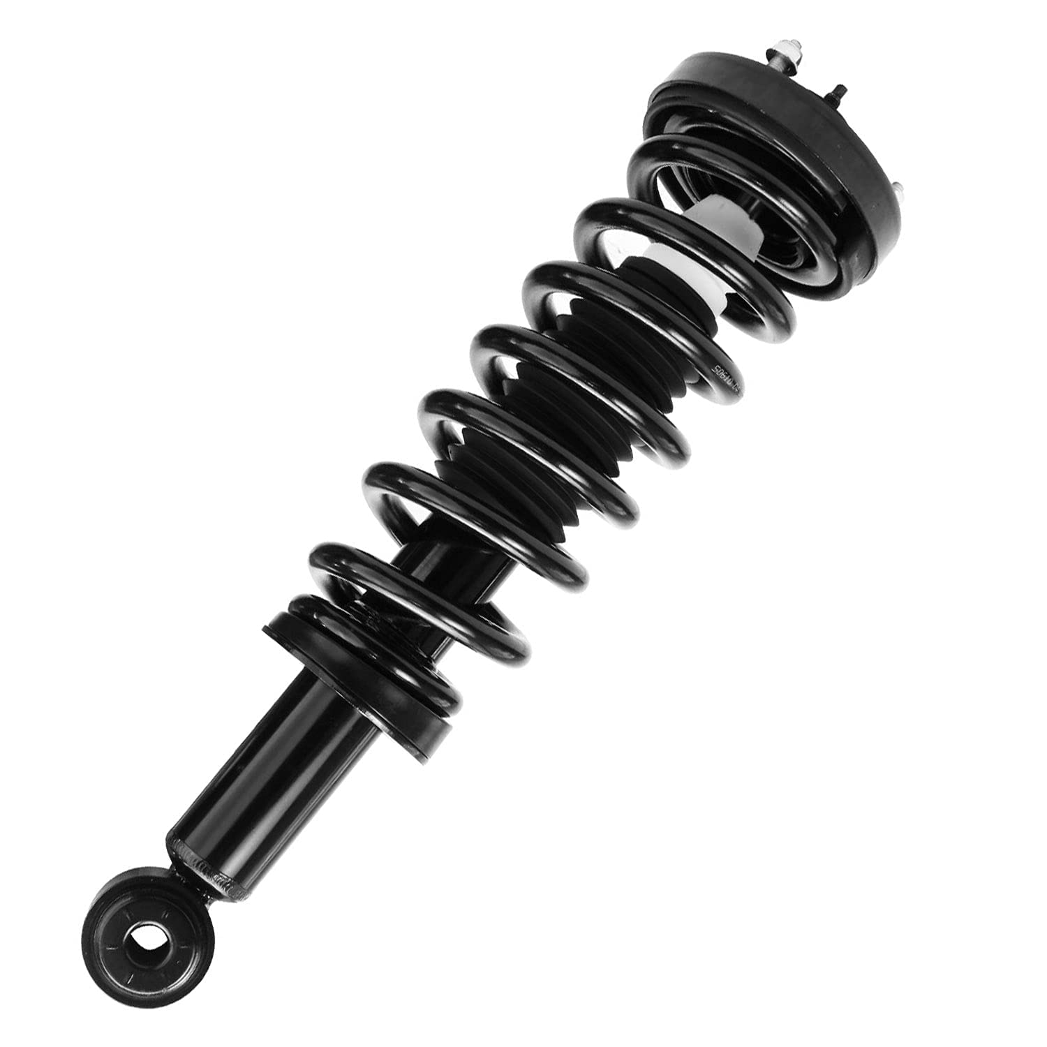 Detroit Axle - RWD Struts Shocks for 04-08 Ford F-150 Lincoln Mark LT 2005 2006 2007, 2 Front Struts w/Coil Spring Assembly 2 Rear Shock Absorbers Replacement Suspension Kit