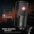 thumbnail image 2 of FIFINE USB Studio Microphone Kit for PC Computer, Recording Microphone Bundle with Boom Arm, Gain Control, Mute for Streaming, Podcasting T669 Pro, 2 of 8