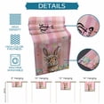 thumbnail image 6 of Table Runner - 72 Inch Long, Easter Kitchen Dining Table Runner Dresser Scarves, Spring Rabbit Eggs Flowers Flags Leaves Wood Grain Farmhouse Decor for Coffee Tables Wedding Party Banquet, 6 of 8