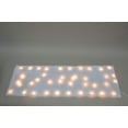 thumbnail image 2 of ProductWorks 48" x 15" 8 Function 40 LED Lights Pre-Lit Snow Cover Blanket for Mantle or Christmas Village Display, White, 2 of 4