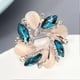 thumbnail image 3 of Fashion Women Rhinestone Brooch Alloy Collar Pin Clothes Accessory Jewelry Gift, 3 of 5