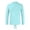 Light Blue, variant on Qingpeng Mens Casual Cotton Linen Shirt Solid Slim Fit Long Sleeve Shirts Casual Lightweight Shirt Top
