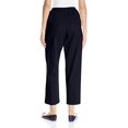 thumbnail image 2 of Alfred Dunner Pantalon Court en Sergé à Taille Proportionnée pour Femmes, 2 of 2