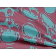 thumbnail image 5 of oneOone Rayon Dusty Rose Fabric Skull Craft Projects Decor Fabric Printed By The Yard 56 Inch Wide-21, 5 of 8