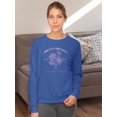 thumbnail image 2 of Pretty Fabulous Live Love Laugh Sweatshirt Women -Image by Shutterstock, Female 3X-Large, 2 of 4