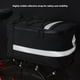 thumbnail image 3 of Bolsa De Estante Para Bicicletas, Bolso De Bicicleta Trasera Correa Reflectante De Cuero Impermeable Negro Para Viajar, 3 of 7