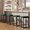 Green-4PCS, variant on Gaderth Bar Stools, 24.6" Upholstered Counter Stools,Heavy-Duty Metal x-Frame With Built-In Footrest, Modern Industrial Bar Height Stools For Kitchen Island/Home Bar/Dining,2pcs/4pcs