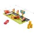 thumbnail image 6 of Disney Pixar Cars Frank Escape & Stunt Race Playset with Lightning McQueen Toy Car, 6 of 7