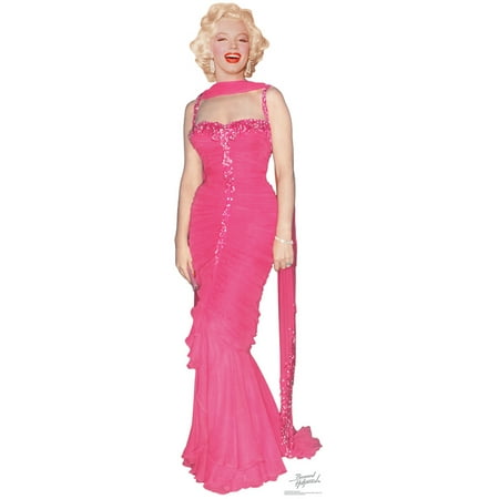 Marilyn Monroe Pink Dress-Lifesized Standup