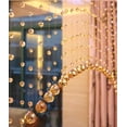 thumbnail image 4 of Curtain Beads for Doorways, Hanging Screen Door Curtain, 39 in Clear Crystal, Decorative Beads, Hanging Room Divider, 1 Pc Diamond Accent, Open Layout Separation, 4 of 7