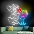 thumbnail image 3 of Handmadetneonsign Bulldog Margarita Neon Sign, Bulldog Margarita Wall Art Decor, Bar Pub Wall Decor 60790, 3 of 5