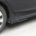 thumbnail image 4 of 2X Side Skirts Fits Universal Vehicles Black 450mm Exterior Side Bottom Line Extensions Splitter Lip Car Diffusers,2 pair * Car Bumper Rear Lip Side Skirt with some bolts,bright black, 4 of 8