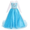 thumbnail image 1 of BanKids Disfraz de princesa para fiesta de cumpleaños, vestido para niñas pequeñas con pel BanKids BanKids, 1 of 2