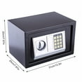 thumbnail image 2 of 8.5L Digital Safe Box Safety Electronic Security Steel Cash Lock Box for Home, Office, Hotel, 2 of 5