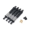 thumbnail image 1 of ZheElen RCGOFOLLOW Aluminum Alloy Smooth Front Rear Shock Absorber Wear-resistant Rc Front Rear Shock Absorber For 1/10 MN MN Black, 1 of 6