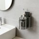 thumbnail image 4 of Soporte de Pared para Cepillos de Dientes con Vaso para Enjuague Bucal - Soporte Adhesivo para Cepillos de Dientes Sin Taladro para El Baño - Organizador de Cepillos de Dientes de Plástico para Encim, 4 of 6