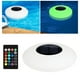 thumbnail image 4 of Luz flotante energía a prueba de agua 16 colores que cambian la lámpara de telemando para estanque Jardín Piscina Largo shamjiam Luz flotante para piscina, 4 of 8