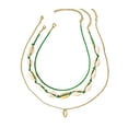 thumbnail image 2 of SmartBy 3Pcs/Set Beaded Seashell Necklace Boho Style Lightweight Layered Shell Necklace Ocean Jewelry Accessory Gift, 2 of 7