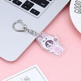 thumbnail image 2 of NC KPOP STRAY KIDS Keychain Acrylic Pendant Stray Kids Cute Cartoon Keychain, Pink - -, 2 of 6