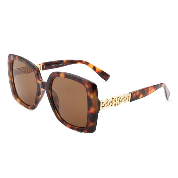 Stylish Polarized Unisex Sunglasses | Classic Silver Frame with Gradient Lenses | Ideal for Vacation & Casual Fashion - S2140-C2
