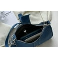 thumbnail image 2 of Kukuzhu Women Denim Handbag Cute Hobo Tote Mini Bag Clutch Purse Zipper Closure Shoulder Bag, 2 of 6