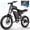 GT20Ultra-2500W 52V 25Ah, variant on GugoIs 1000W Peak Electric Bike for Adults, 20" Fat Tire Electric Dirt Bike, 48V 15.6Ah Battery Mountain Ebike with View Mirror, Phone Holder & Bag, off-road UL2849