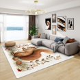 thumbnail image 1 of Squirrel Floor Rug - 5x8 Rug - Squirrel Rug - Cute Woodland Animal Area Rug - Kids Forest Animal Rugs - Children Wildlife Carpet, 1 of 7