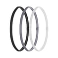thumbnail image 1 of sweethay 3 unids/set banda para el cabello antideslizante elástico Unisex banda para el sudor deportes Fitness Hairband Uniforme atlético, 1 of 6