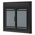 thumbnail image 2 of UniFlame "Kendall" Cabinet-style Fireplace Doors with Smoke Tempered Glass, 2 of 9